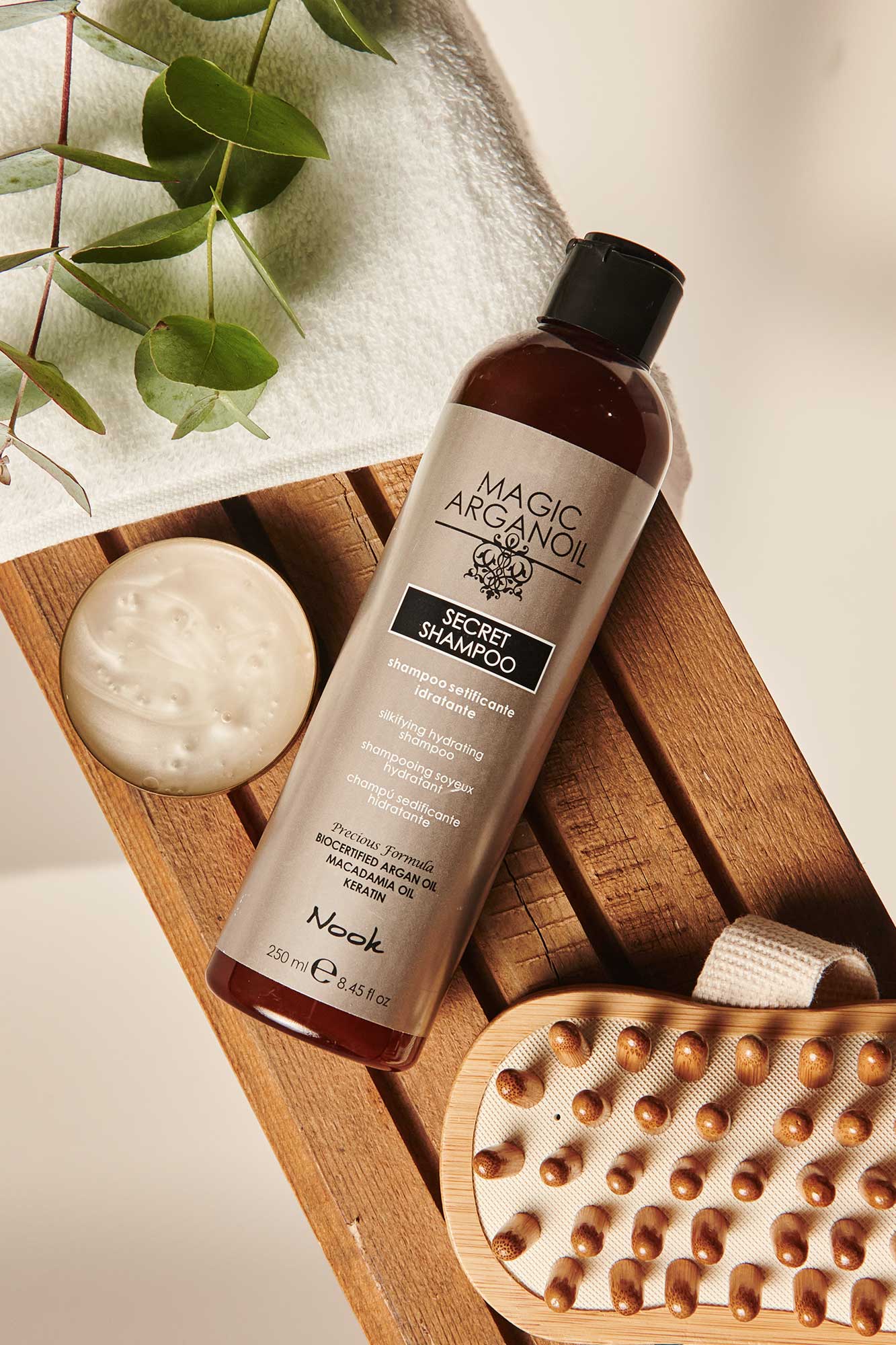 Shampoo Hidratante para cabello seco y sin brillo 250ml