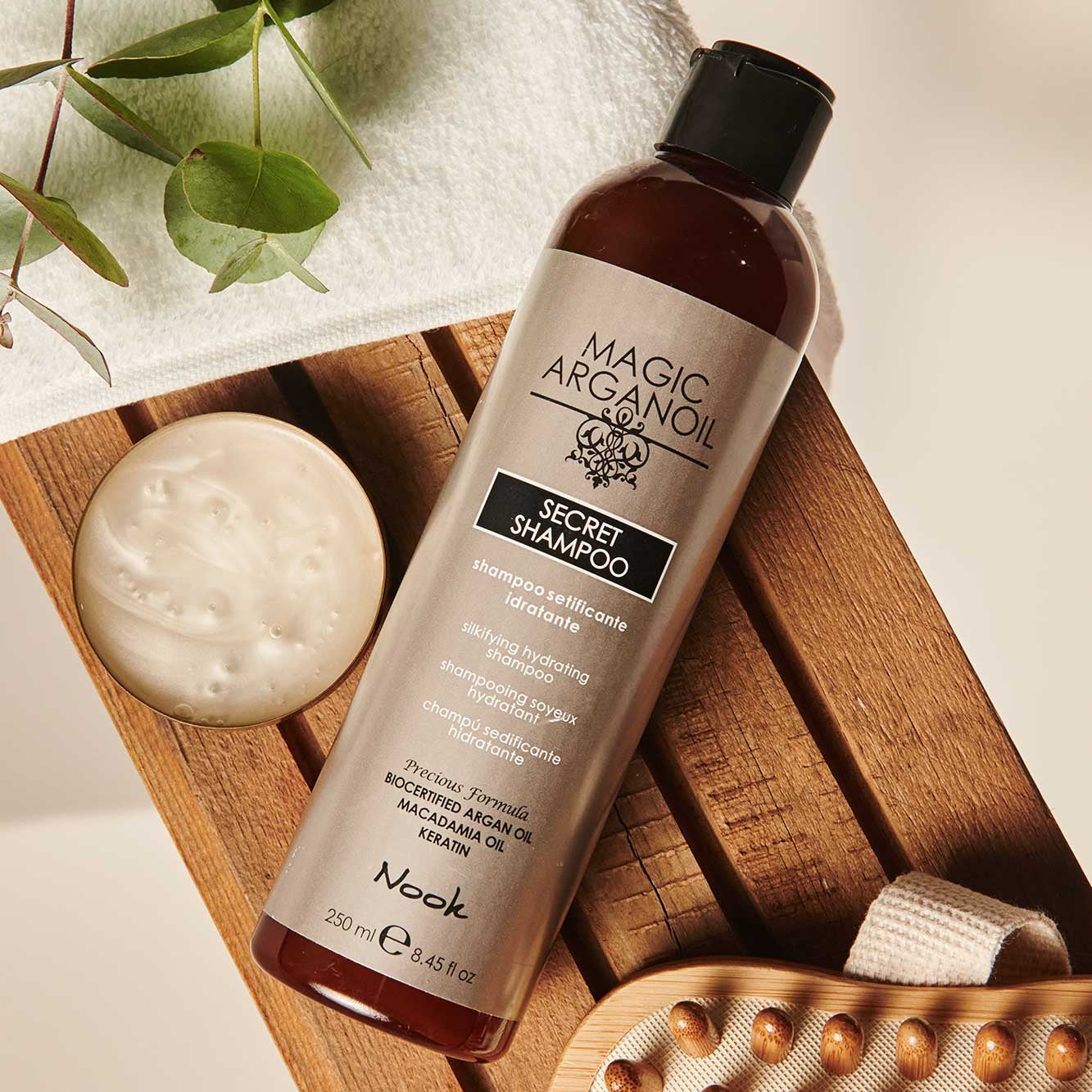 Shampoo Hidratante para cabello seco y sin brillo 250ml