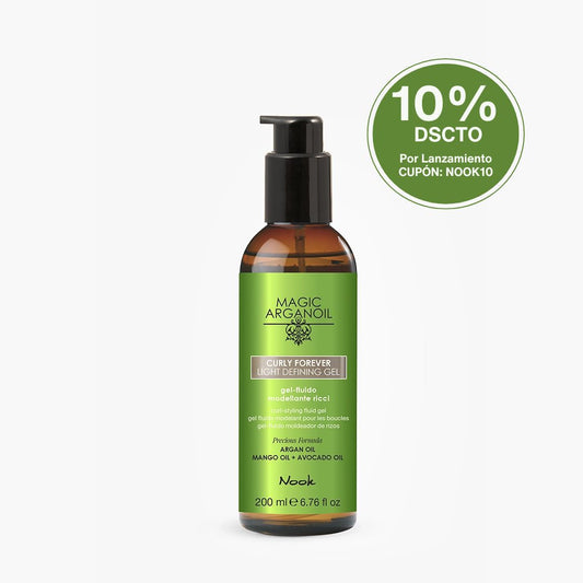 Gel Ligero para cabello ondeado y rizado - Curly Forever Gel 200ml