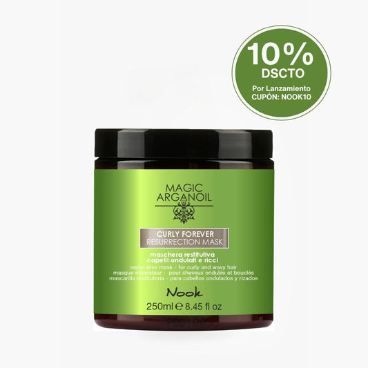 Mascarilla para cabello ondeado y rizado - Curly Forever 250ml