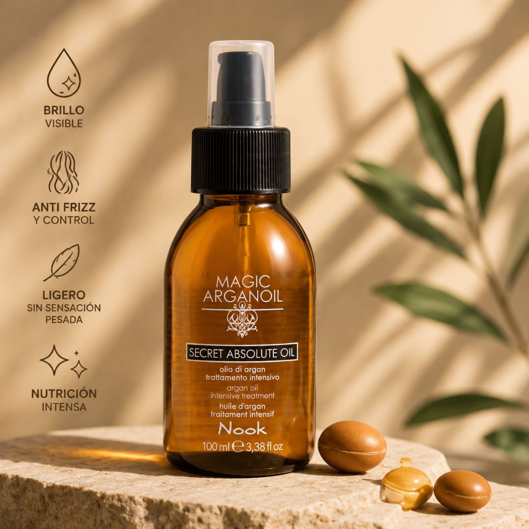 Secret Absolute Oil  - Aceite Nutritivo para cabello seco y con frizz