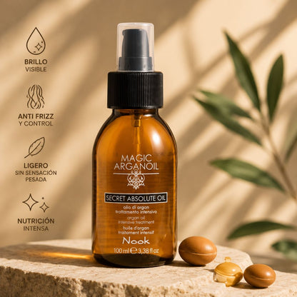Secret Absolute Oil  - Aceite Nutritivo para cabello seco y con frizz