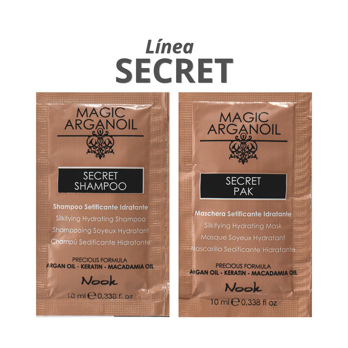 Para cabello MUY SECO y OPACO - Shampoo y Acondicionador 10ml