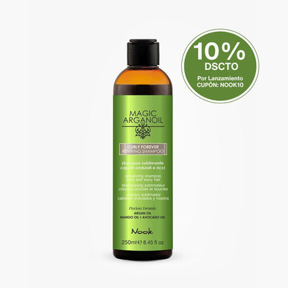 Shampoo para ondas y rizos - Curly Forever Shampoo 250ml